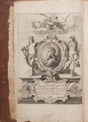 Frontispiz mit Porträt von Ovid, Metamorphosen, Oxford, 1632 1632