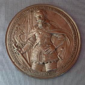 Gedenkmedaille von Königs Sigismund III. Sieg von Smolensk