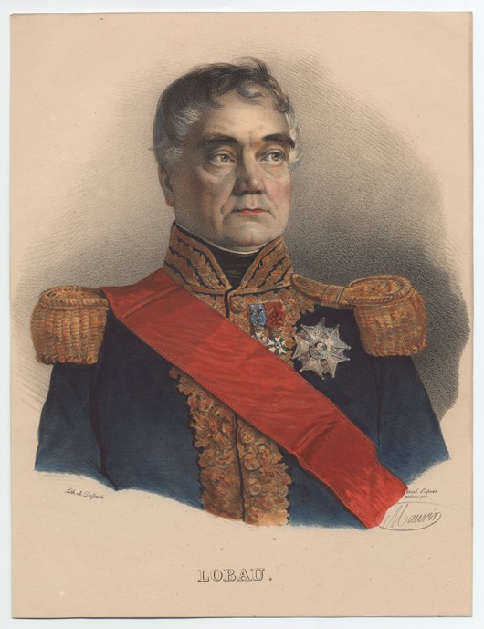 Georges Mouton de Lobau (1770-1838), Marschall von Frankreich von Unbekannter Künstler