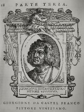 Giorgione. Aus: Giorgio Vasari, Lebensbeschreibungen der berühmtesten Maler, Bildhauer und Architekt 1568