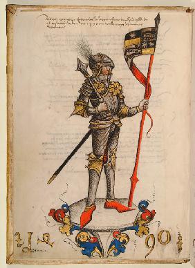 Graf Albrecht von Hohenlohe und Ziegenhain 1490