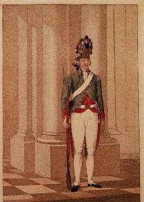 Grenadier der Kaiserlichen Garde von Kaiserin Katharina II.