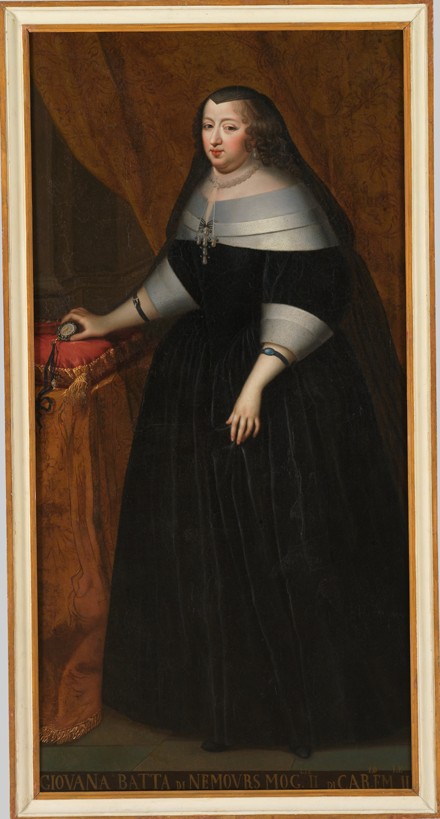 Herzogin Maria Johanna Baptista von Savoyen (1644-1724) von Unbekannter Künstler