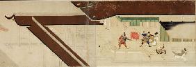 Illustriertes Epos Heiji Bürgerkrieg (Kaiserlicher Besuch bei Rokuhara) Rollbild 1