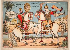 Kampf zwischen Ali ibn Abi Talib und Amr ibn al-'As bei Medina 1900