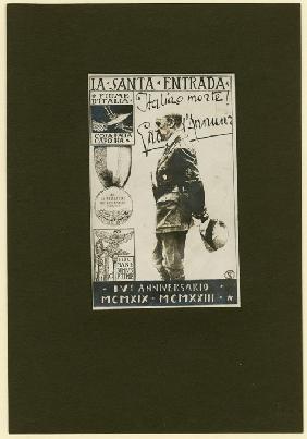 La Santa Entrada. Fiume d'Italia. Gabriele d'Annunzio 1923