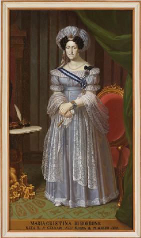 Maria Christina von Neapel-Sizilien (1779-1849), Königin von Sardinien-Piemont