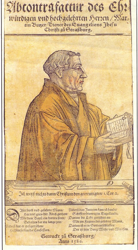 Martin Bucer (1491-1551) von Unbekannter Künstler