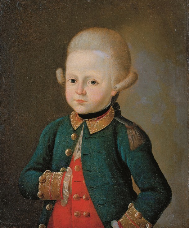 Minderjähriger Unteroffizier des Preobraschenski-Regiments von Unbekannter Künstler