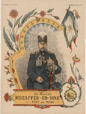 Muzaffar ad-Din Schah (1853-1907), Schah von Persien 1896