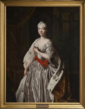 Porträt der Großfürstin Natalja Alexejewna von Russland (1714–1728)