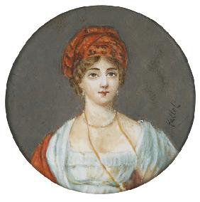 Porträt der italienischen Sängerin Angelika Catalani (1780-1849)