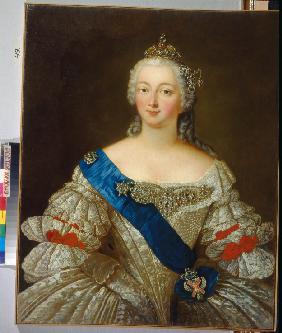 Porträt der Kaiserin Elisabeth Petrowna (1709-1762)