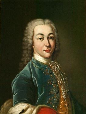 Porträt des Dichters Fürsten Antioch Kantemir (1708-1744) 1803