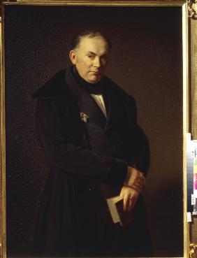 Porträt des Dichters Wassili Schukowski (1783-1852) 1844