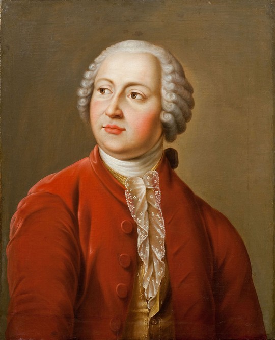 Porträt des Gelehrten Michail W. Lomonossow (1711-1765) von Unbekannter Künstler