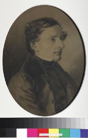 Porträt des Schriftstellers und Lexikografen Wladimir Dal (1801-1872)