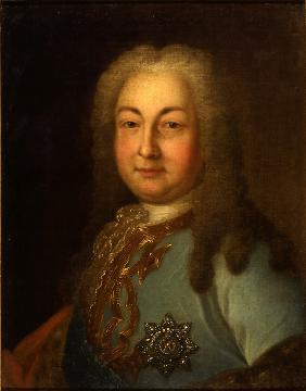 Porträt des Vize-Kanzlers Heinrich Johann Friedrich (Andrei) Graf Ostermann (1687-1747)