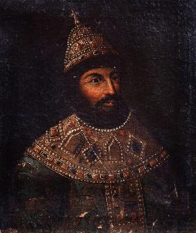 Porträt des Zaren Alexei I. Michailowitsch von Russland (1629-1676)