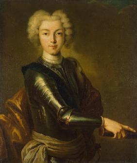 Porträt des Zaren Peter II. (1715-1730)