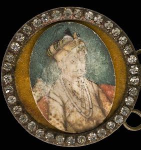 Porträt Jalaluddin Muhammad Akbar (1542-1605), Großmogul von Indien