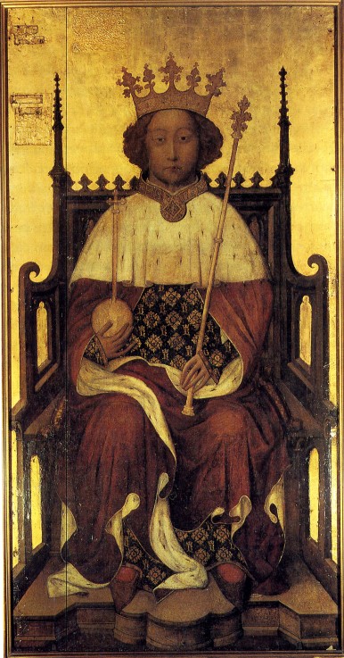 Porträt Richards II. von England von Unbekannter Künstler