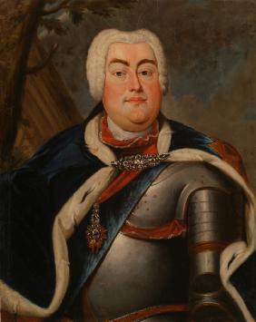 Porträt von August III., König von Polen und Großherzog von Litauen