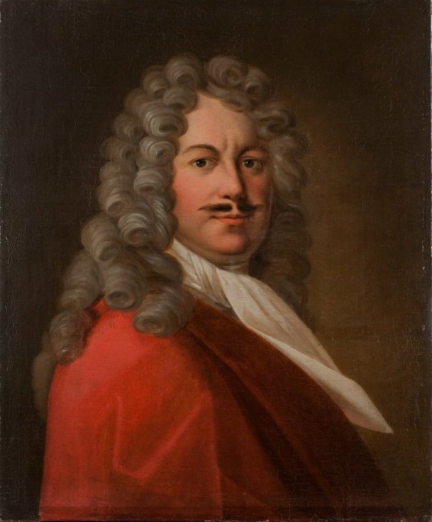 Porträt von Fürst Andrei Jakowlewitsch Chilkow (1676-1718) von Unbekannter Künstler