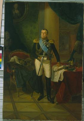 Porträt von Fürst Pjotr Michailowitsch Wolkonski (1776-1852)