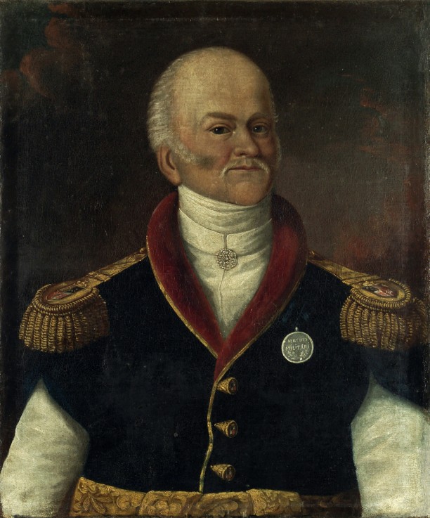 Porträt von General Ksawery Franciszek Krasicki (1774–1844) von Unbekannter Künstler
