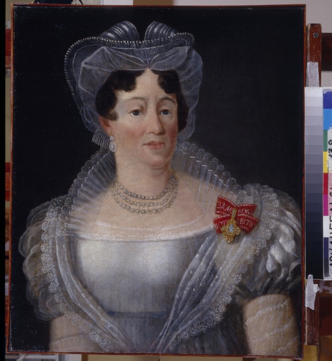 Porträt von Gräfin Jelisaweta Mussina-Puschkina (1758-1835) von Unbekannter Künstler