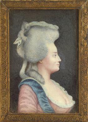 Porträt von Großfürstin Maria Feodorowna von Russland (Sophia Dorothea Prinzessin von Württemberg) (