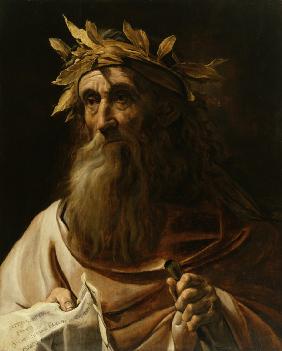 Porträt von Homer 1639