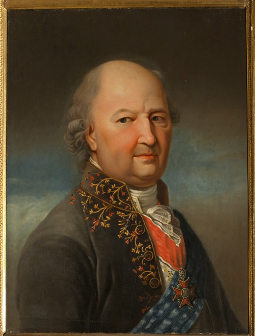 Porträt von Iwan Perfiljewitsch Jelagin (1725-1794) von Unbekannter Künstler