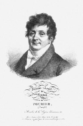 Porträt von Jean Baptiste Joseph Fourier (1768-1830)