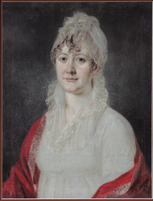 Porträt von Jelisaweta Alexejewna Arsenjewa, geb. Stolypina (1773-1845) von Unbekannter Künstler