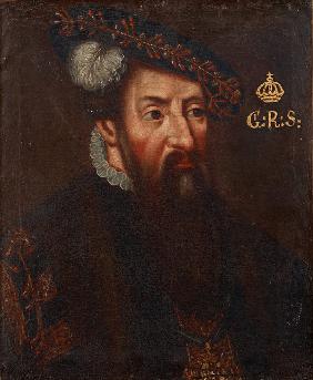 Porträt von König Gustav I. Wasa (1496-1560)