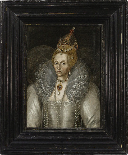 Porträt von Königin Elisabeth I. von England (1533-1603) von Unbekannter Künstler