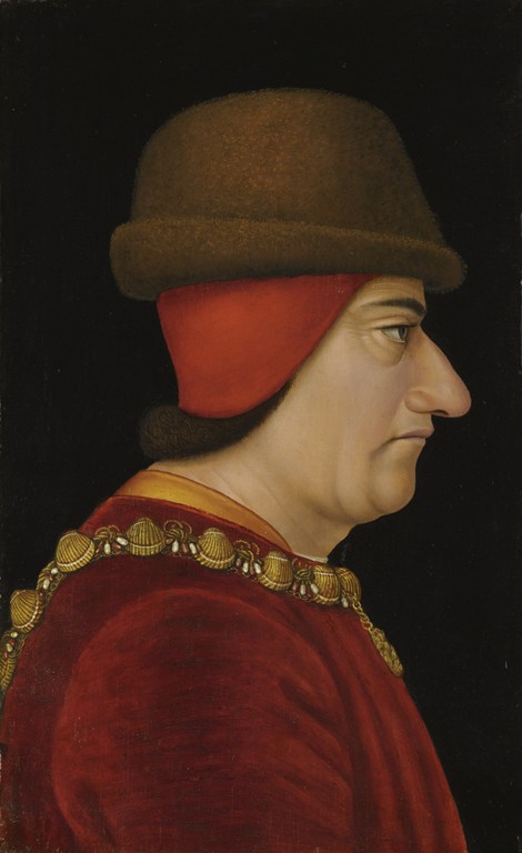 Porträt von Ludwig XI. von Frankreich von Unbekannter Künstler