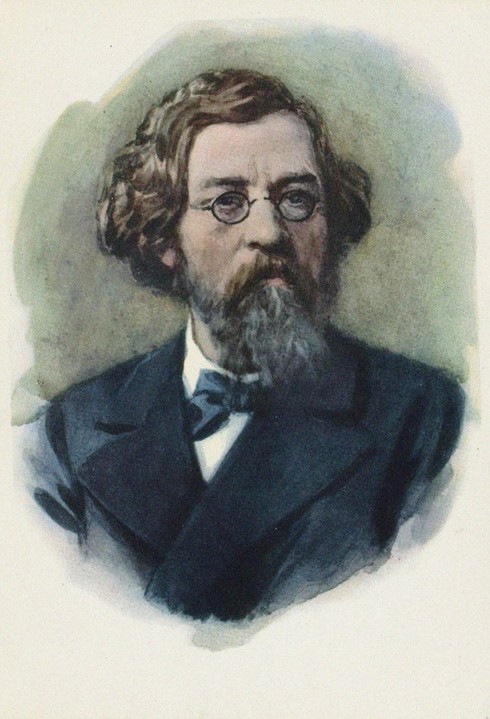 Porträt von Nikolai Tschernyschewski (1828-1889) von Unbekannter Künstler