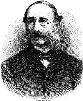 Porträt von Paul Julius Freiherr von Reuter (1816-1899) 1884