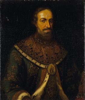 Porträt von Philaret (Fjodor Nikitisch Romanow), Patriarch von Moskau und Mitregent (1553-1633)