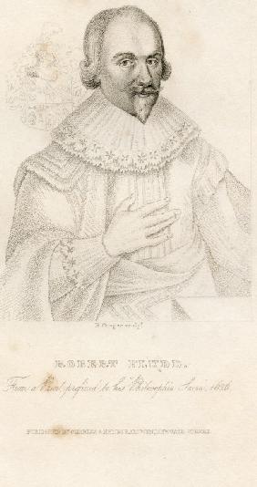 Porträt von Robert Fludd (1574-1637) 1626