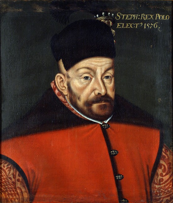 Porträt von Stephan Báthory, König von Polen und Großfürst von Litauen von Unbekannter Künstler