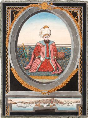 Porträt von Sultan Murad II. (1404-1451)