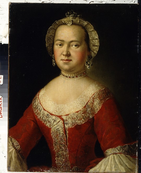 Porträt von Wera Dmitriewna Reswaja (1809-1849) von Unbekannter Künstler