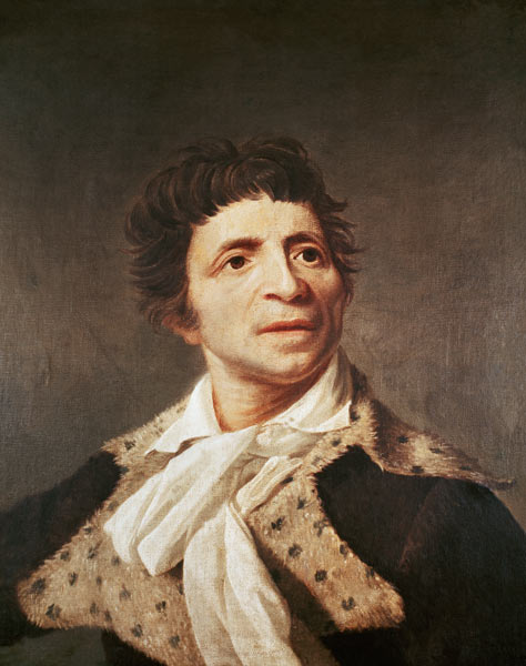 Porträt von Jean-Paul Marat (1743-1793). Nach Joseph Boze von Unbekannter Künstler