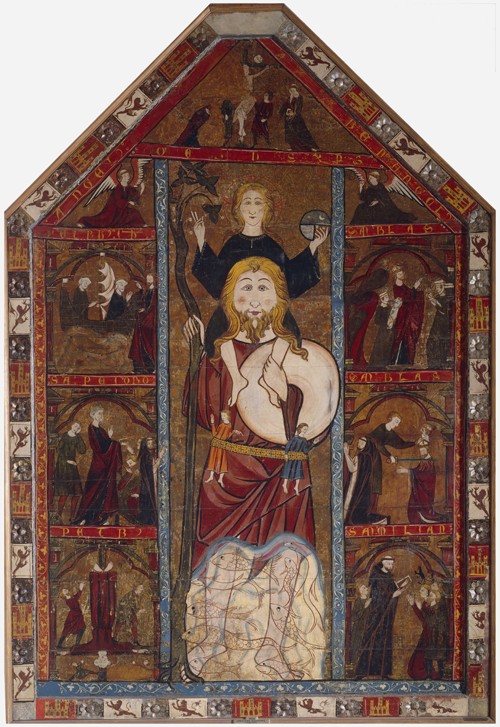 Retabel des heiligen Christophorus von Unbekannter Künstler