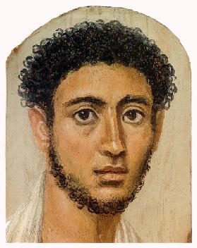 Ägypten: Mumienporträt eines jungen Mannes 3. Jh.n.C.
