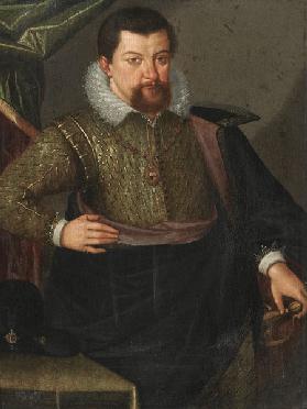Porträt von Kurfürst Johann Georg I. von Sachsen (1585-1656) 1611